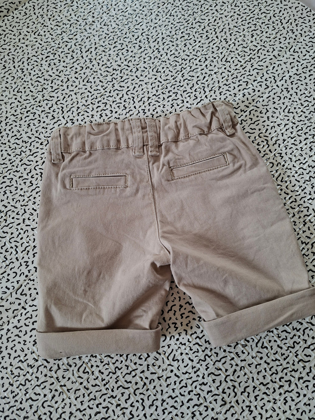 Bermuda chino garçon TAO Tape à l’Œil – 3 ans / 96 cm – Beige