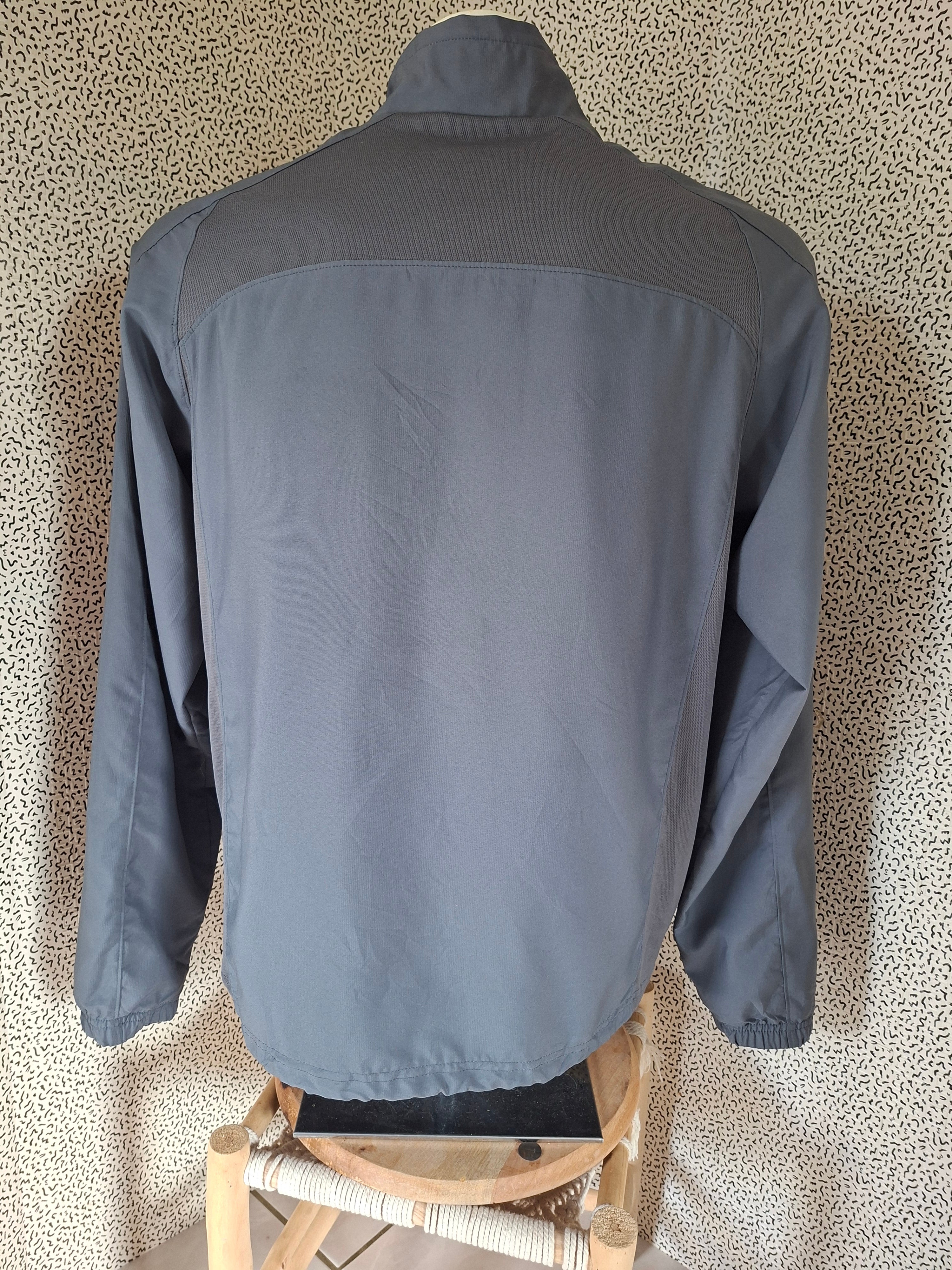 Veste Champion vintage Y2K homme M grise – coupe-vent sportswear