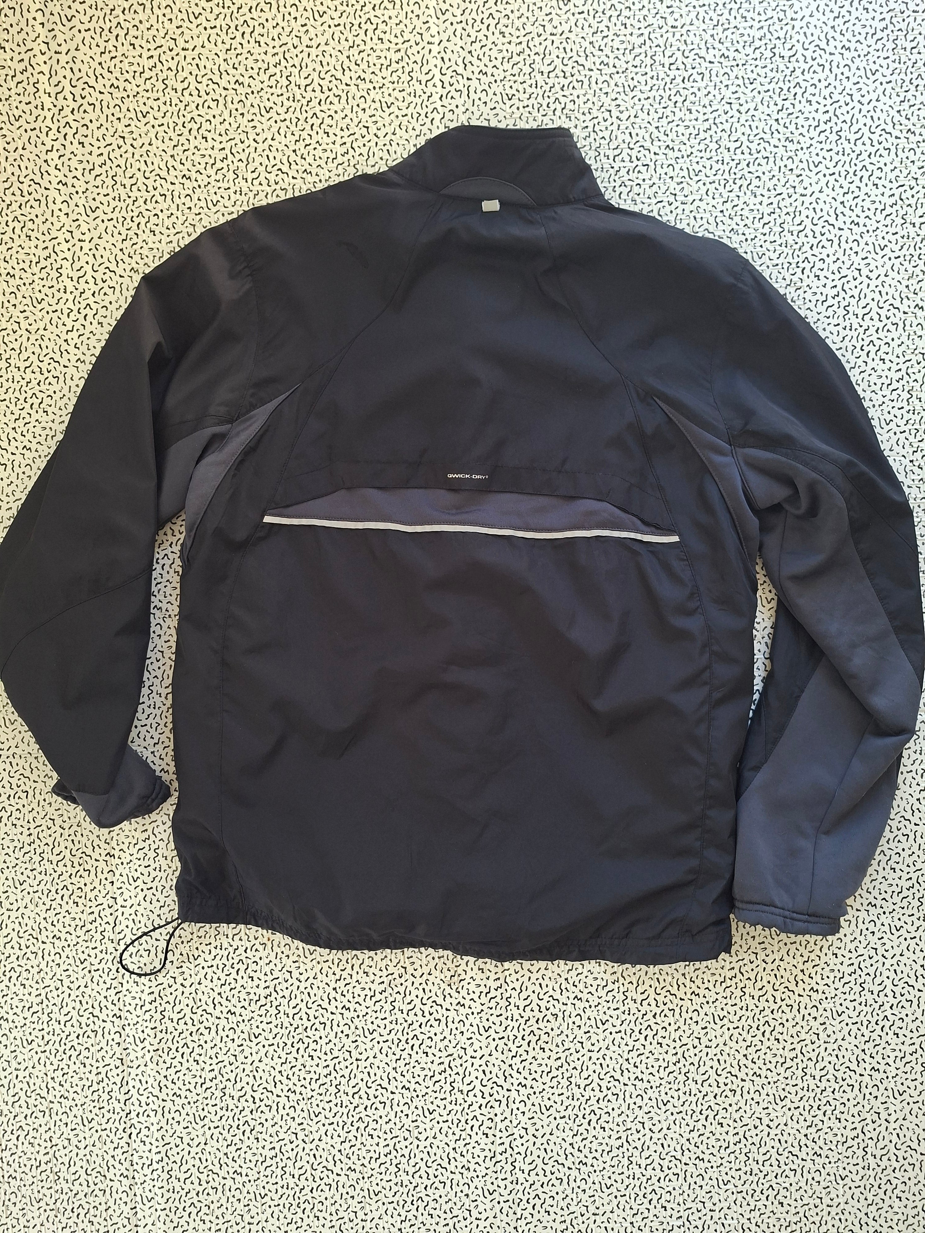 Veste Coupe-Vent Homme Layer 8 Qwick-dry Noire Taille M 38-40 - Sport Running Légère