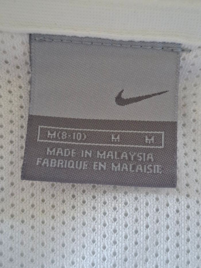 Veste coupe-vent Nike femme blanche et rose Taille M 38/40