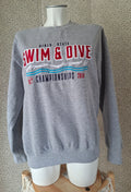 Sweat Gildan gris Swim & Dive Championships 2019 – Taille M